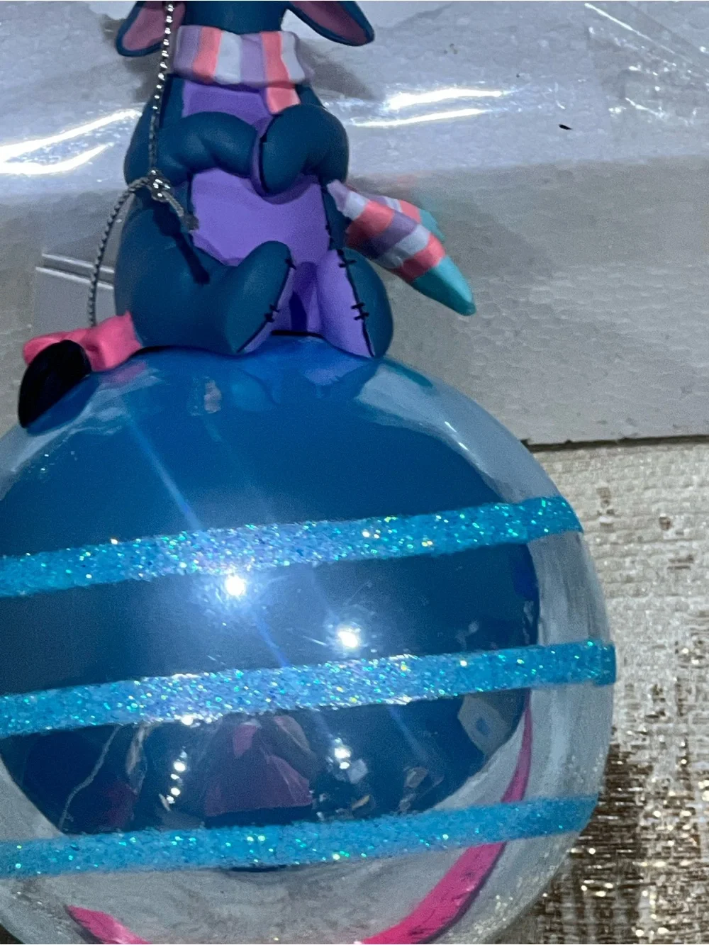 Disney eeyore perched